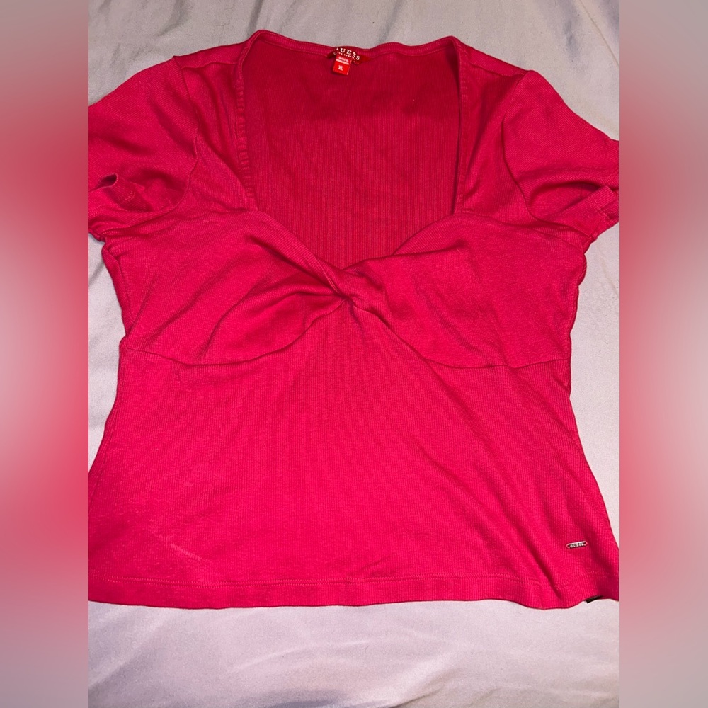 GUESS Pink Women's Top